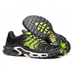 Achetez Homme Nike Air Max TN Chaussures Noir Fluorescent Verte à vendre