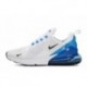 Hommes Nike Air Max 270 Bleu/Blanc Pas Cher