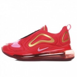 Femme Nike Air Max 720 Rouge/Or Pas Cher